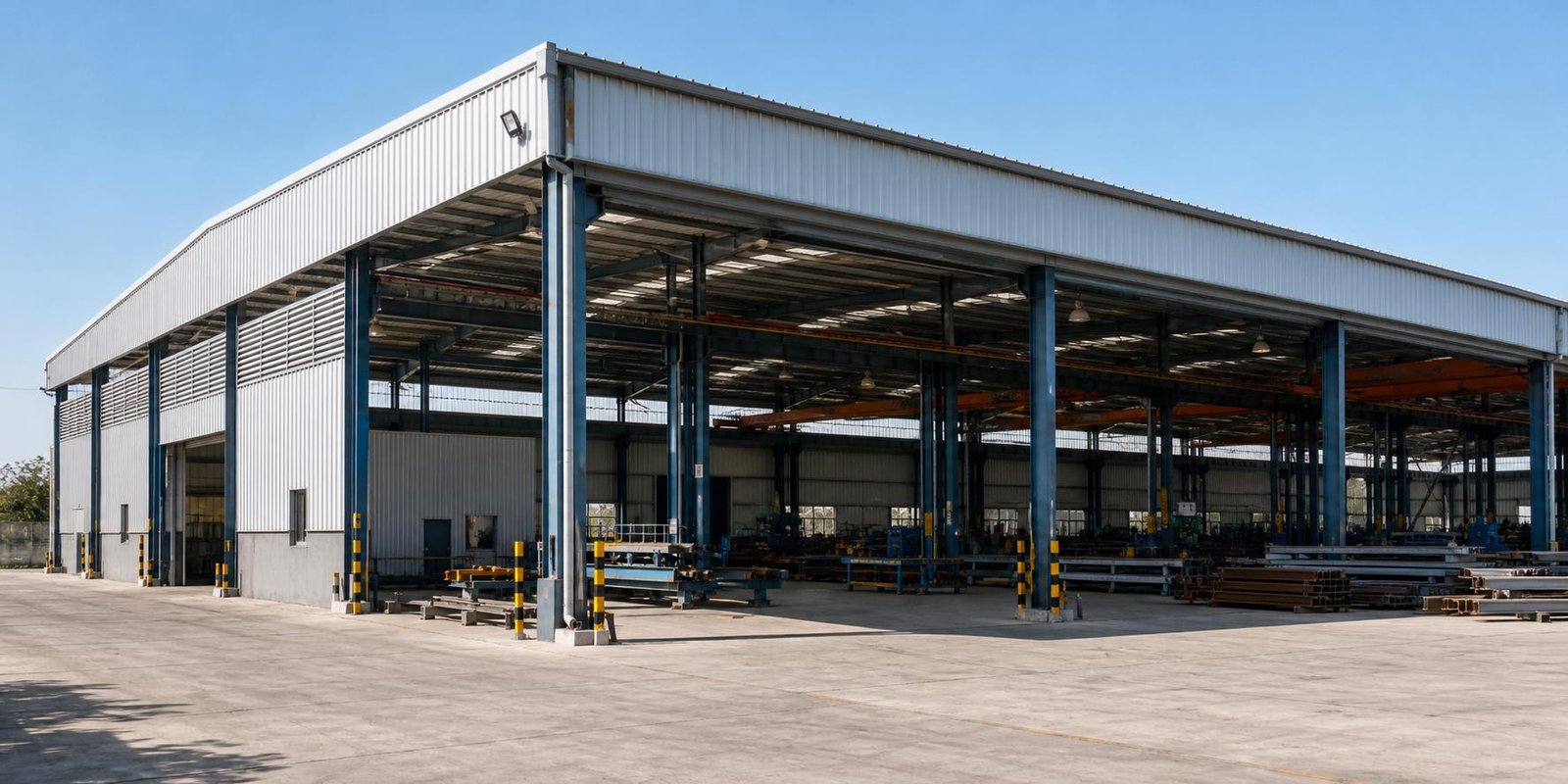 Factory Roofing & Shed Work for Gwalior tensile structure work