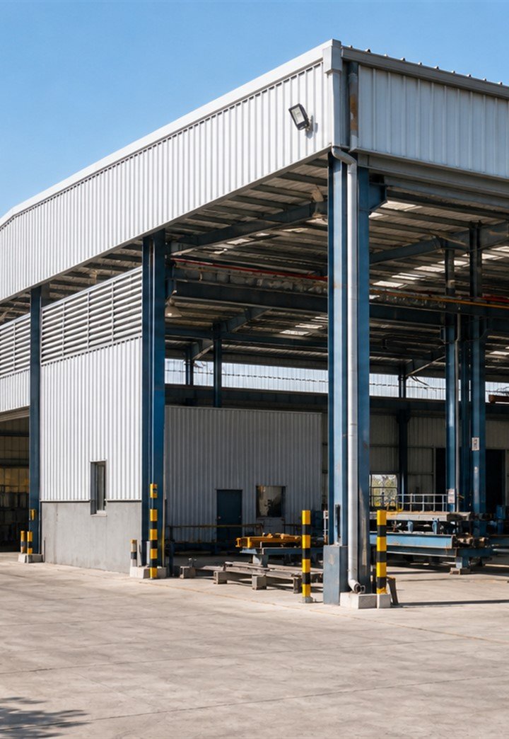 Factory Shed realistic project image