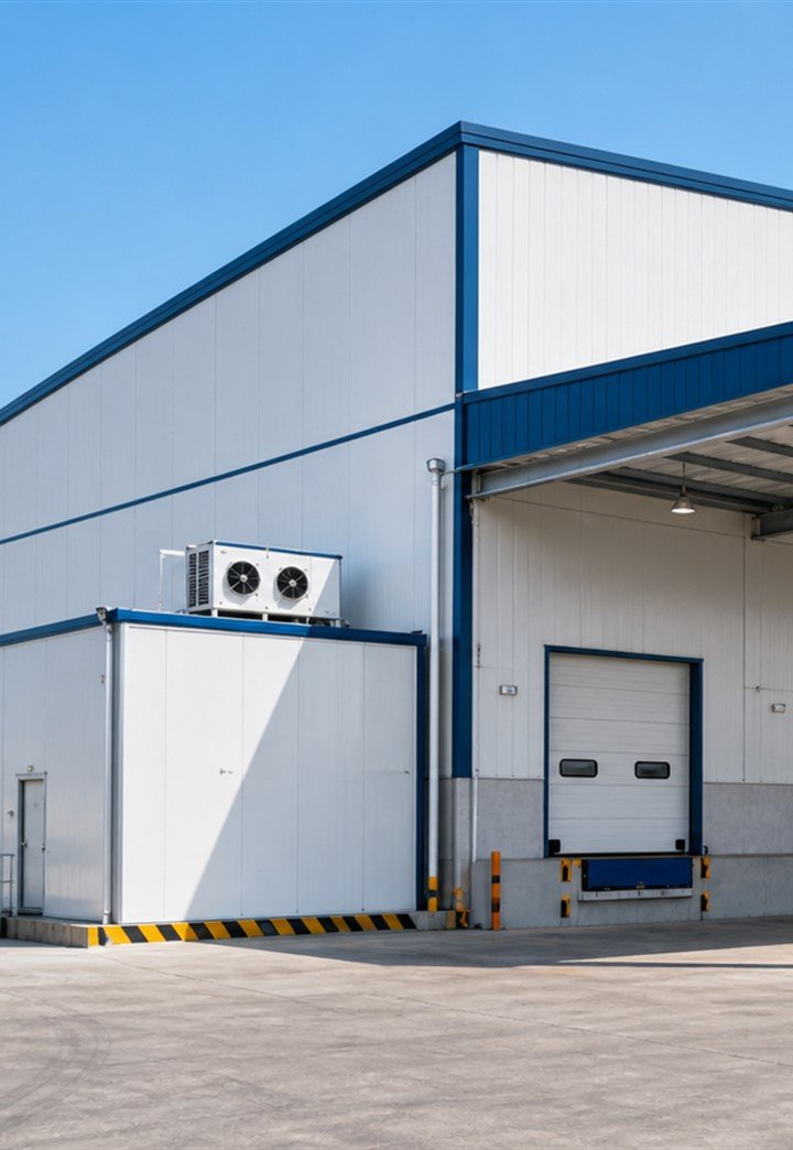 Logistics Shed realistic project image