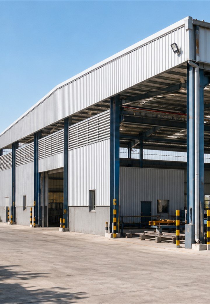 Manufacturing Shed realistic project image