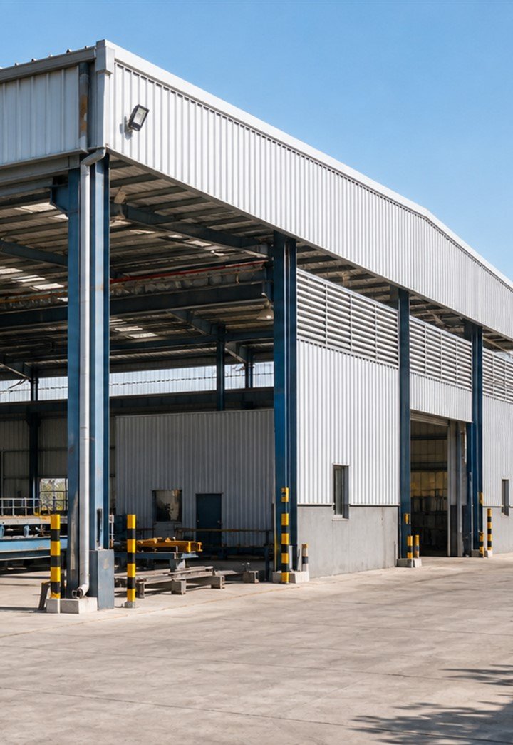 Peb Factory Building realistic project image