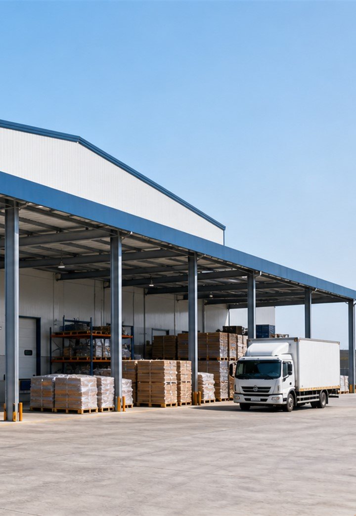Peb Warehouse realistic project image