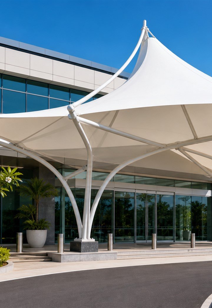 Tensile Canopy realistic project image